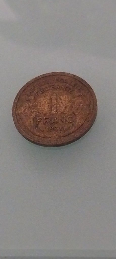 One Franc 1939