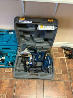 Ryobi power tool set