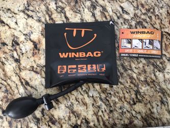 Original Patented WINBAG Air Wedge and Leveling Tool Lifts up to 300 lb.
