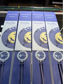SWATCH  X AP (LAN BLUE)