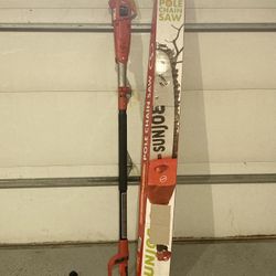 New Pole Chainsaw (missing Blade And Chain)