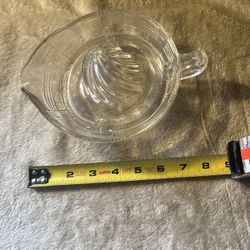 Vintage Glass, Lemon Juicer