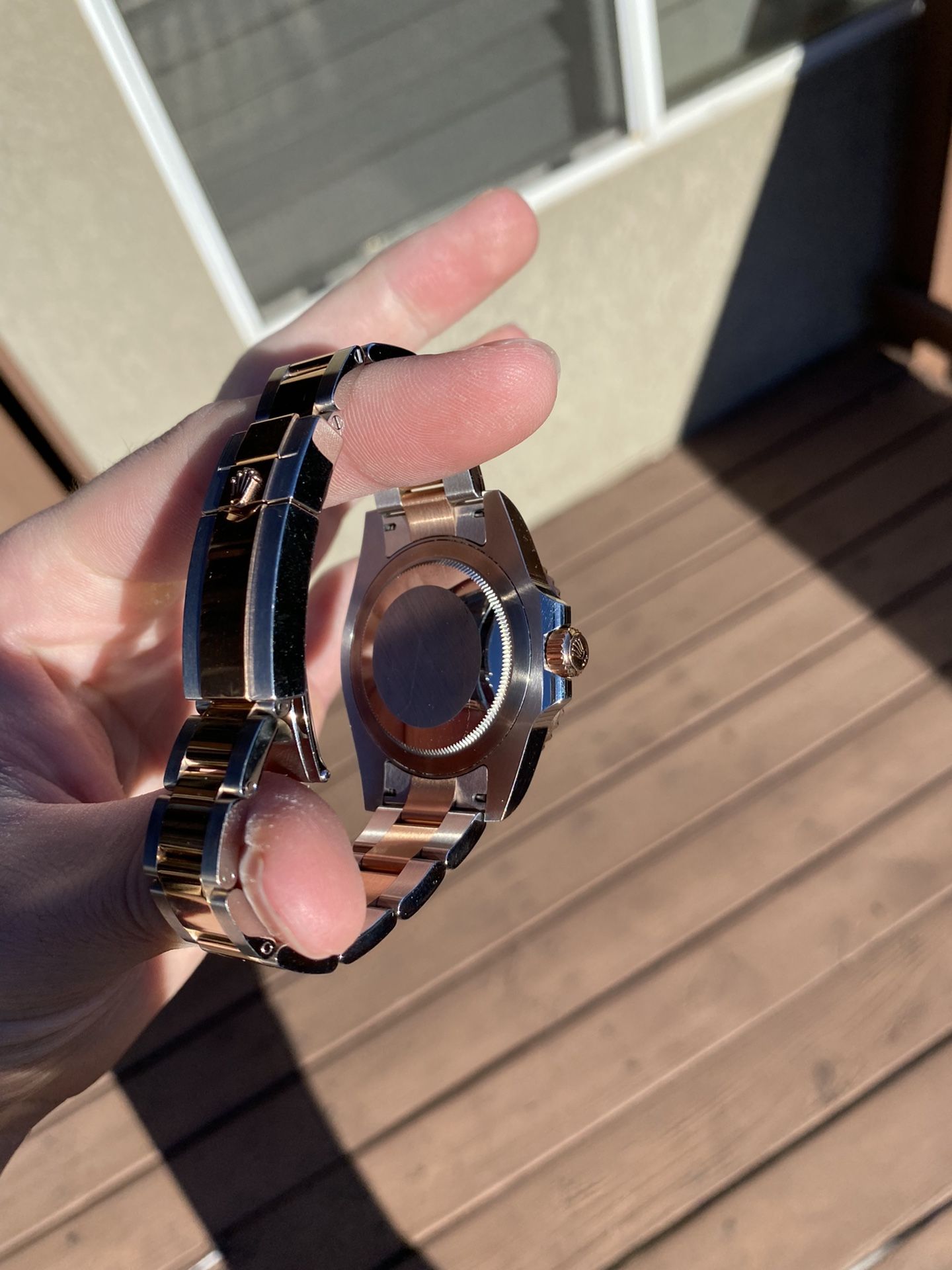 Rolex Rootbeer 126711 Chnr Rose Gold Watch