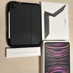 iPad Pro 11" (4th Gen) + Magic Keyboard + Apple Pencil 2nd Gen - Full Bundle w/ Boxes!