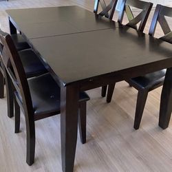 Dining Table With 6 Chairs From Cosco