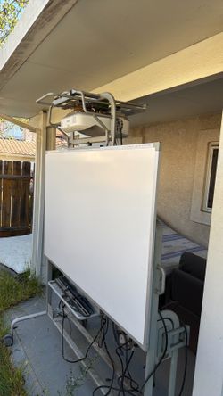Projector with board