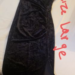 Black Dress Size Large