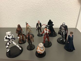 Toy lot toys Star Wars figures Disney