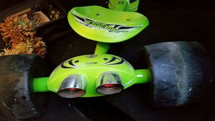Green Machine scooter for kids