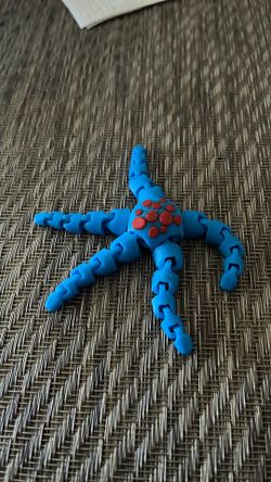 3d printed starfish