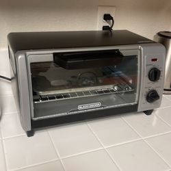 Black & Decker B&D 4 Slice Toaster Oven SS
