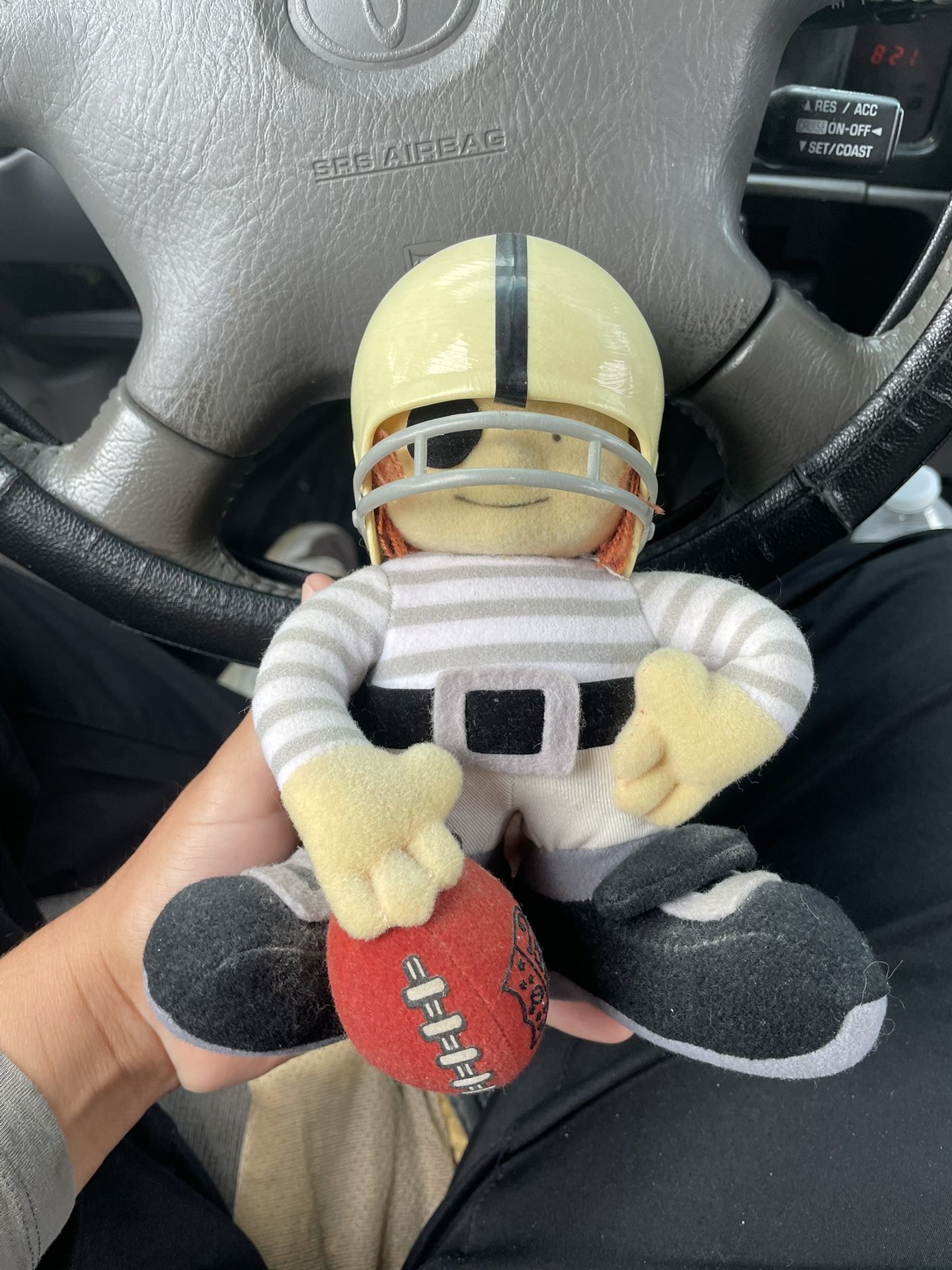 Raiders Plush Doll 1980’s