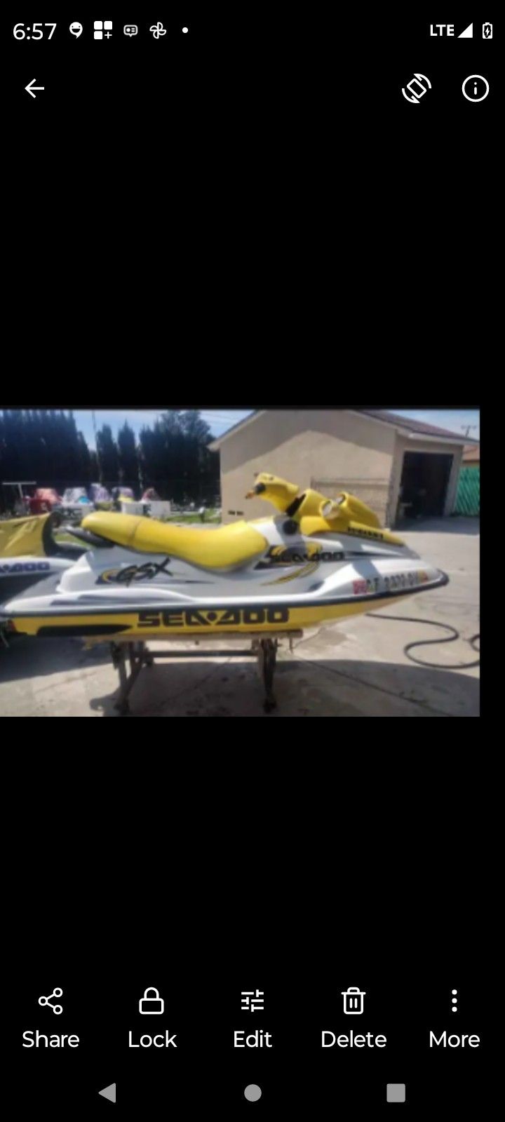 99 SEADOO GSX 800 CC FUEL INJECTED FULL PUMP REBUILD NEW WEARING LEGAL ON ALL LAKES LAKE READY