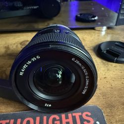 Used Sony FE PZ 16‑35 mm F4 G