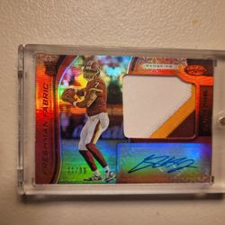 Beautiful Panini Certified Freshman Fabrics " DWAYNE HASKINS " 21/99