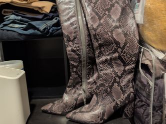 Marc Fisher Snakeskin Boots