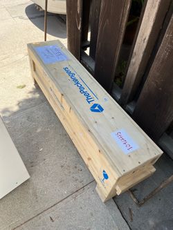 FREE Wooden Crate - Solid Wood Construction