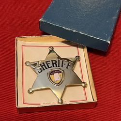 Alabama Sheriff Badge ! (Metal Toy)