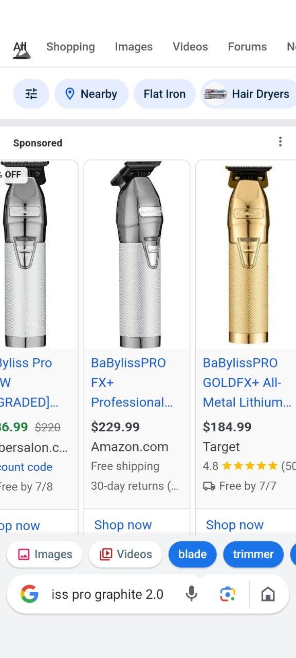 Babylisspro Trimmers!