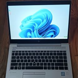 High Grade Metal HP EliteBook Pro Laptop Intel Core i5-8350u 16 GB RAM 256 GB SSD 1080P LCD Webcam USB C Port Wi-Fi & BT Wireless Windows 11 Pro 64
