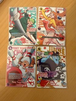 One piece round 1 cards