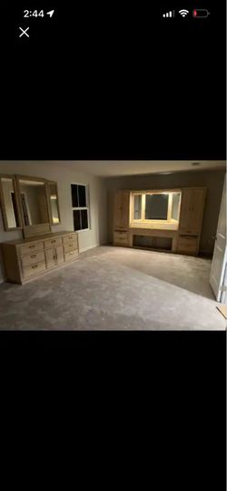 Light Oak Complete Bedroom Set - Will Separate ($100 Per Piece or $200 for All)
