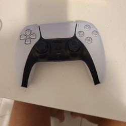 Playstation 5 White And Black Controller