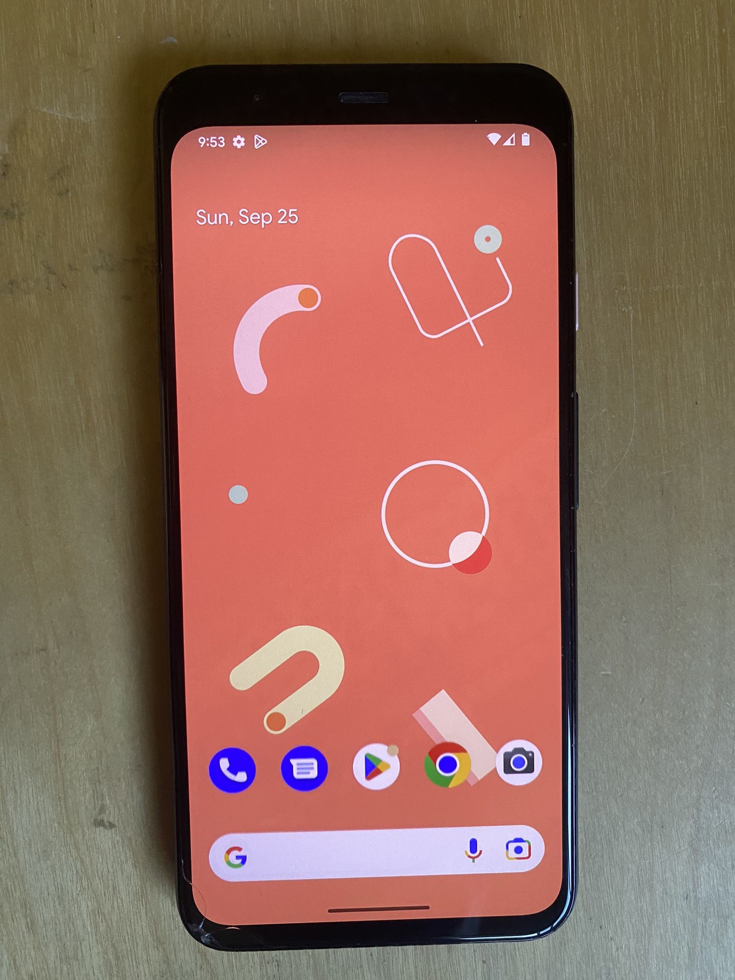 Google Pixel 4 unlocked 64GB So Orange