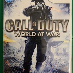 CALL Of DUTY WORLD At WAR (Nintendo Wii + Wii U)