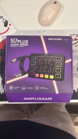 Ampligame SC3 Plus Gaming Audio Mixer