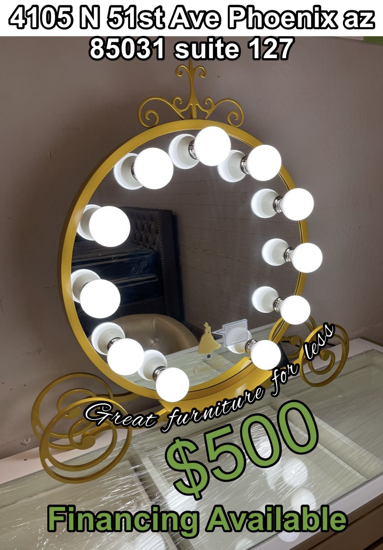 Cinderella Mirror Brand New