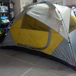 Coleman 5 Person 60 Second Setup Instant Camping Dome Tent 