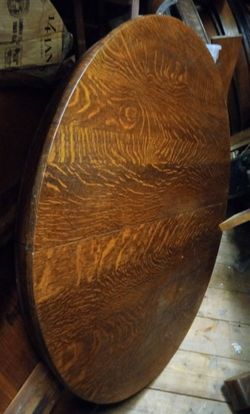 Table,  Solid Oak Dining Table 