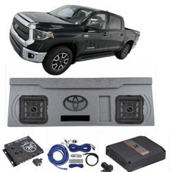 New Full Bass Package Kicker Audio For Toyota Tundra 2014-2021 Crew
