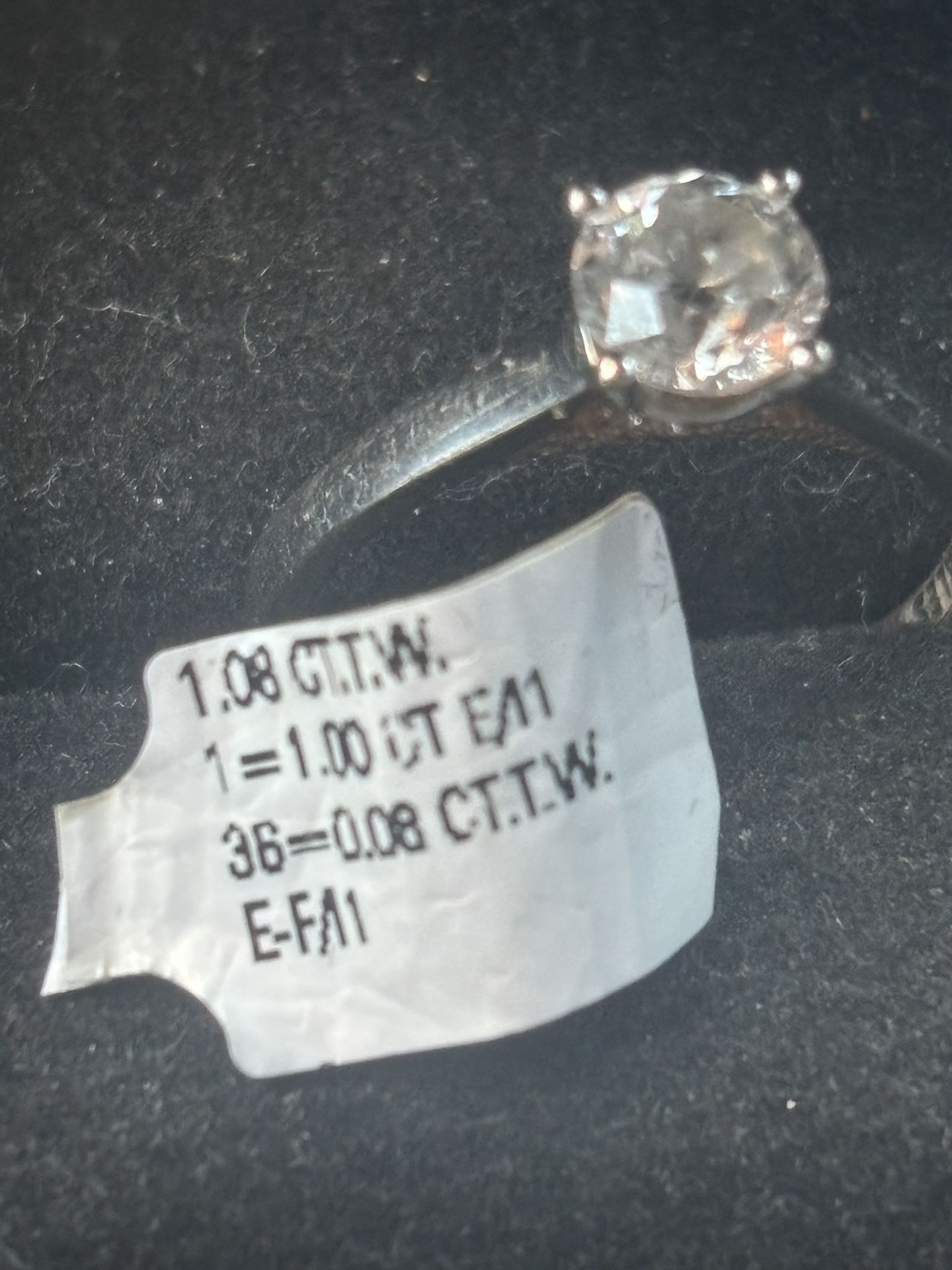 Engagement Ring White Gold Real Diamond From Zales