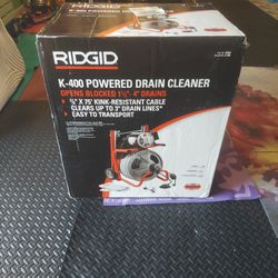 Ridgid K-400 POWERED DRAIN CLEANER