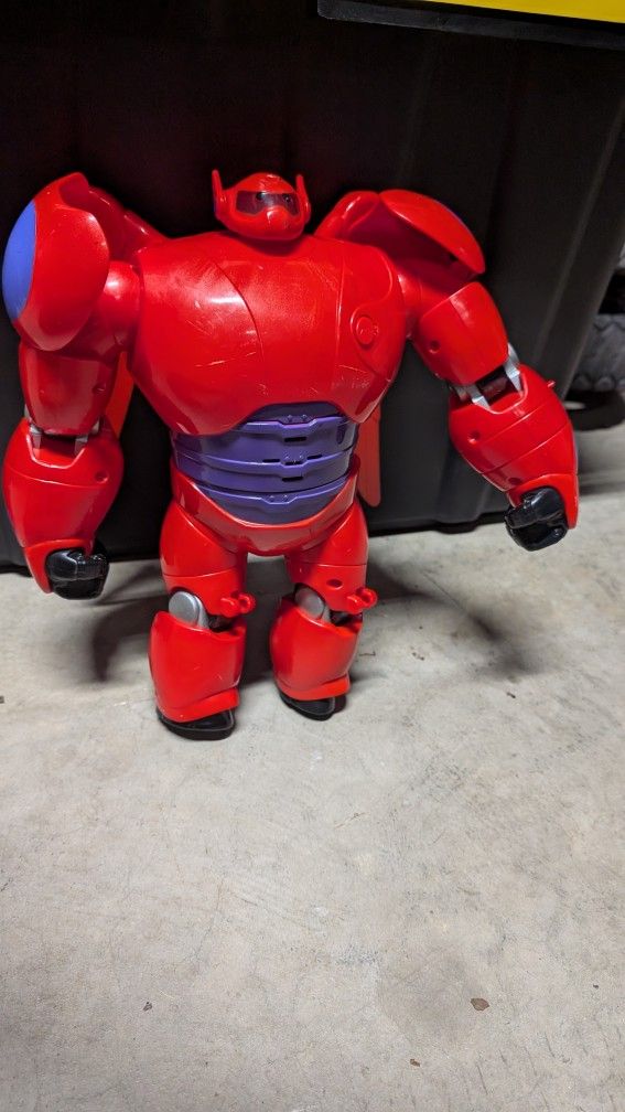 Baymax With Hiro (Flighs) And Noises