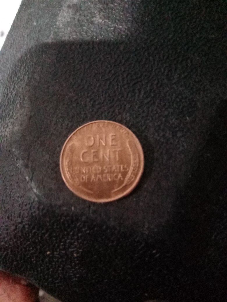 1958 RED One Cent Wheat Penny Perfect Condition 