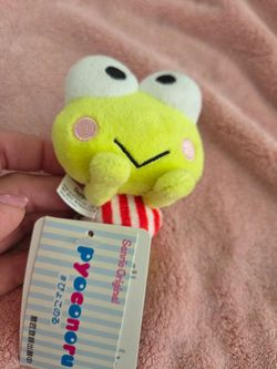 Keroppi Sanrio Computer Toy Plush Pyoconoru
