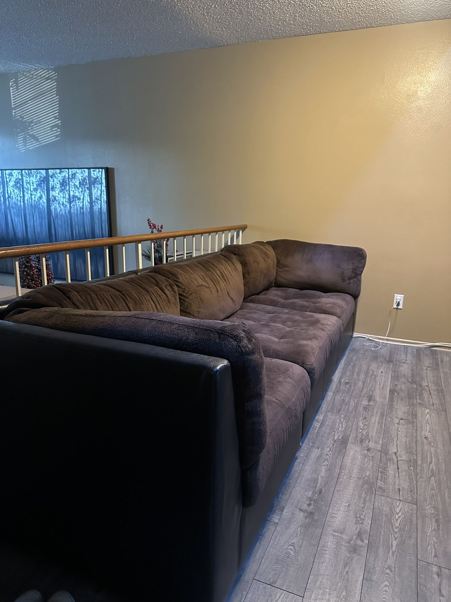 Brown Couch