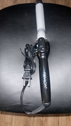 Revlon Perfect Heat Triple Ceramic Curling Iron | For Silky Smooth Medium Curls (1 in)