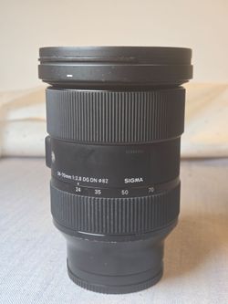 Sigma 24-70 f2.8 dg dn e mount lens