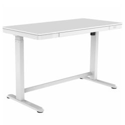 RealSpace Smart Desk (contact info removed) White 48’W