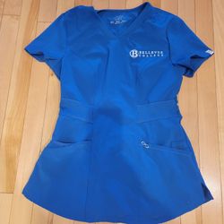 Nursing Bellevue College SCRUBS - 4 Sets XS, SMALL