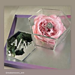 Customized/personalized Engagement Ring box