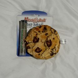 “Meowijuana” Refillable Get Baked Catnip Cookie Cat Toy