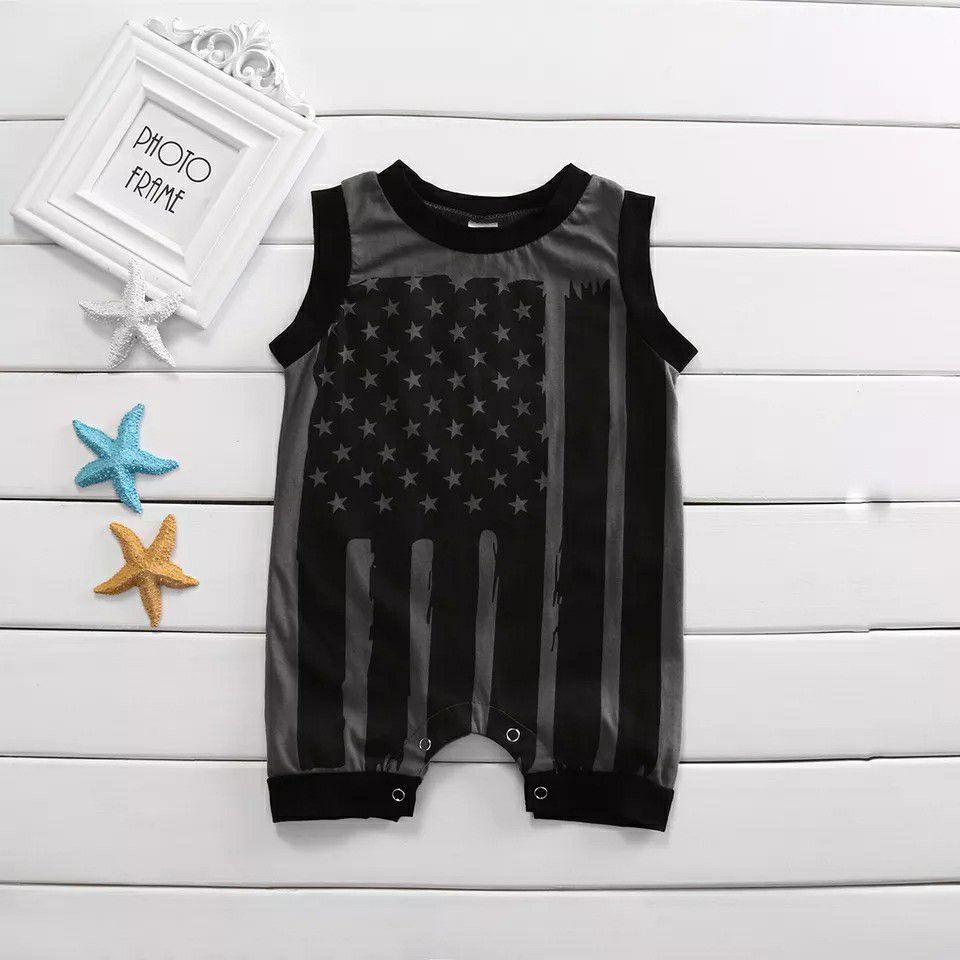 4th of July Baby Romper