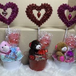 Valentine’s Gift Mini Buckets 