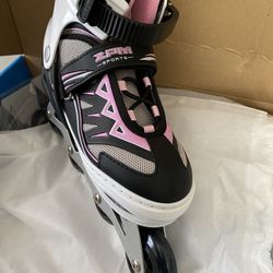 2PM sports inline skates with light up wheels new In Box