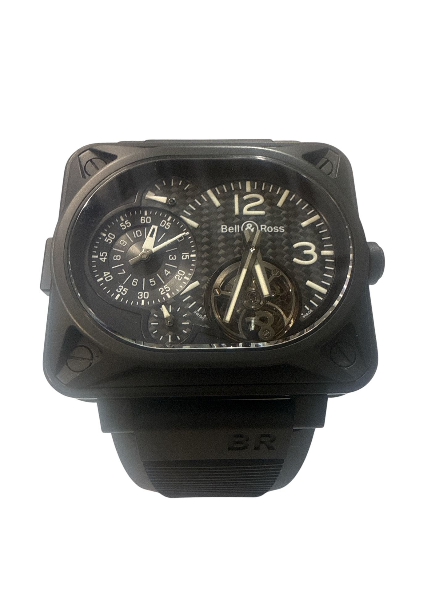 Chronograph Tourbillon Bell And Ross Sapphire Bell &Ross Pilot